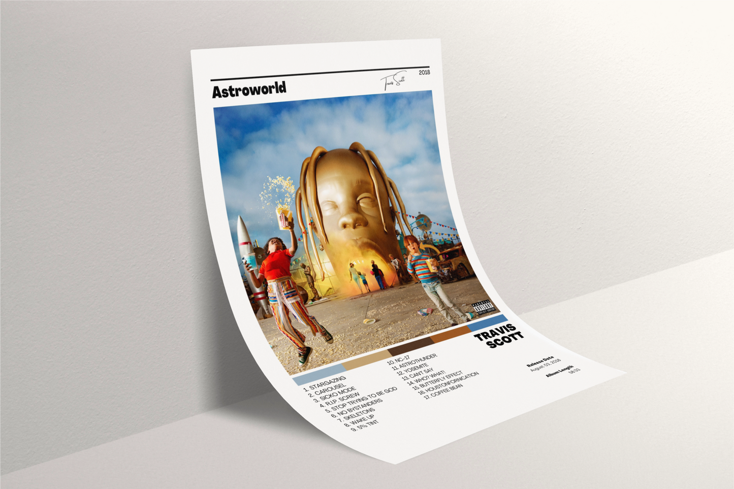 Travis Scott - Astroworld Album Cover Art