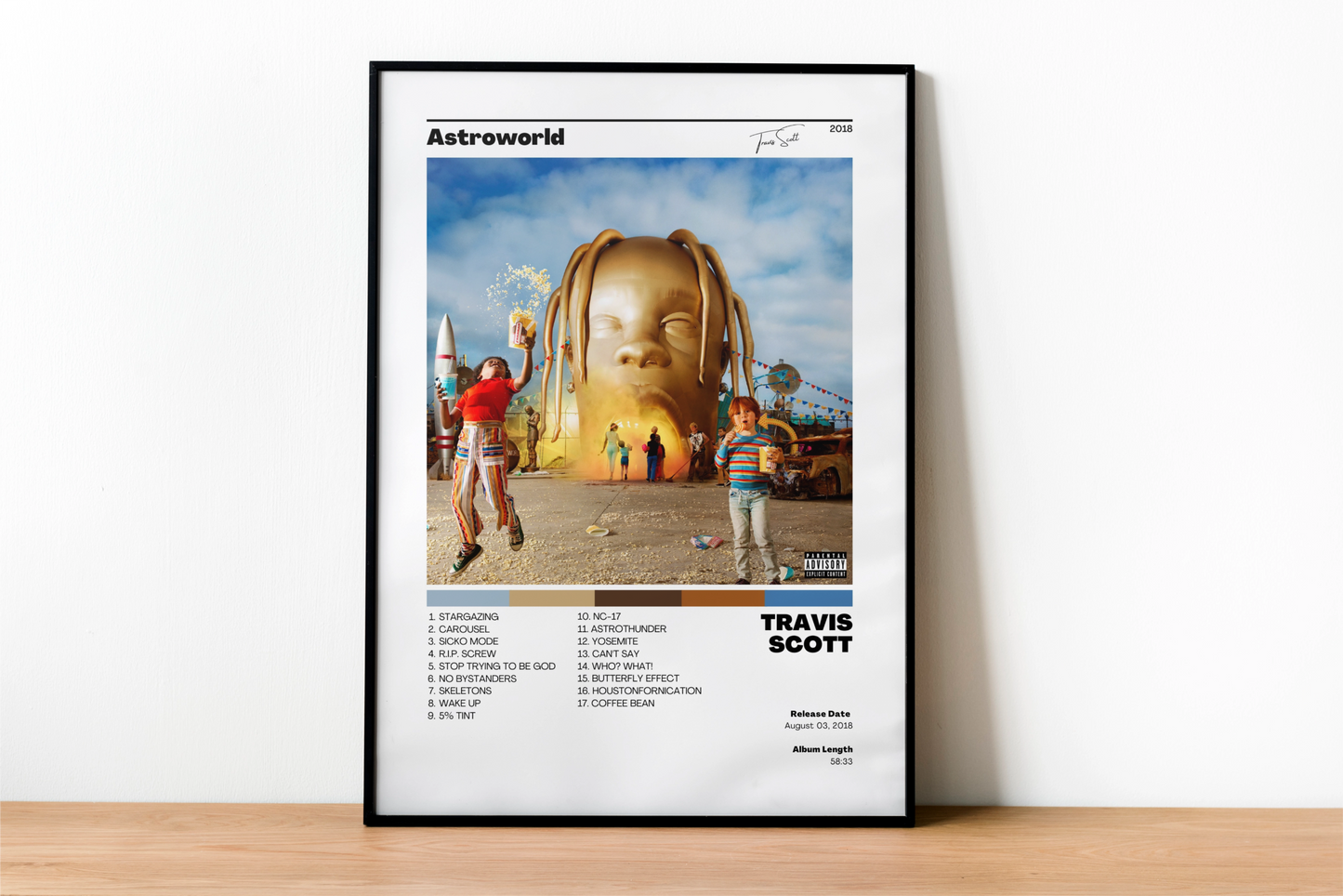 Travis Scott - Astroworld Album Cover Art